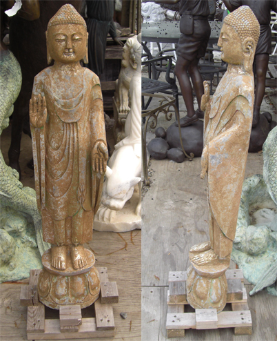Marble Standing Buddha